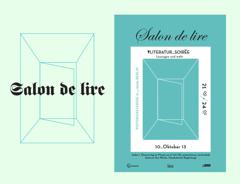 Logovariationen und Adaption auf Plakatserie